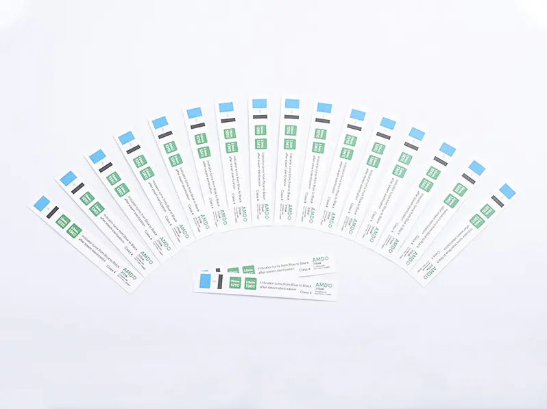 Hva definerer verdien av Steam Indicator Strips Tape